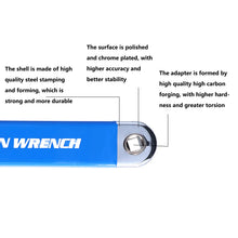 Load image into Gallery viewer, Tight Spaces Extension Tool 1/2 in. 1/4 in. 3/8 in. Auto Repair Tool Home Tool Set Professional Zero Offset Extension Wrench