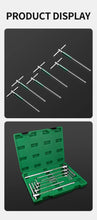 Load image into Gallery viewer, T/L 2.5/3/4/5/6/8/10mm Torx Screwdriver T Type Allen Hex Wrench Chrome Spanner T-shaped Hand Tool Extended T-Socket Wrench