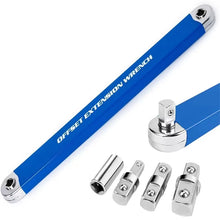 Load image into Gallery viewer, Tight Spaces Extension Tool 1/2 in. 1/4 in. 3/8 in. Auto Repair Tool Home Tool Set Professional Zero Offset Extension Wrench