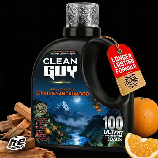 Heavy Duty Premium Laundry Detergent (100 Loads) -  CITRUS & SANDALWOOD