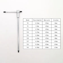 Load image into Gallery viewer, T-Shaped Torx Wrench Six-Flower Wrench CR-V High Hardness Alloy Steel Multi-Function Repair Tool Parts
