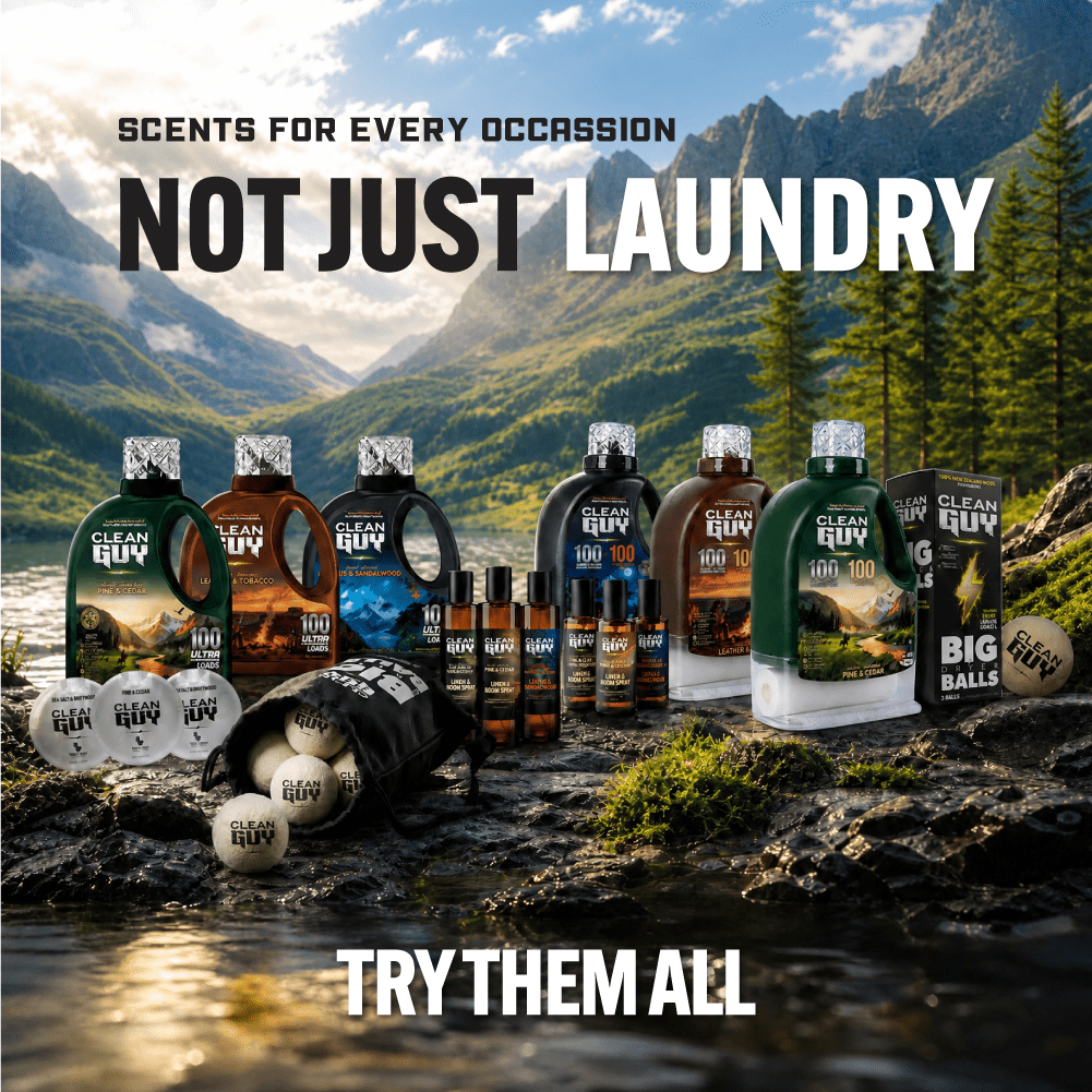Heavy Duty Premium Laundry Detergent + Built-In Dryer Sheets (100 Loads) - CITRUS & SANDALWOOD