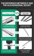 Load image into Gallery viewer, T/L 2.5/3/4/5/6/8/10mm Torx Screwdriver T Type Allen Hex Wrench Chrome Spanner T-shaped Hand Tool Extended T-Socket Wrench
