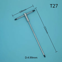 Load image into Gallery viewer, T-Shaped Torx Wrench Six-Flower Wrench CR-V High Hardness Alloy Steel Multi-Function Repair Tool Parts
