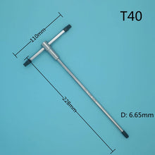 Load image into Gallery viewer, T-Shaped Torx Wrench Six-Flower Wrench CR-V High Hardness Alloy Steel Multi-Function Repair Tool Parts

