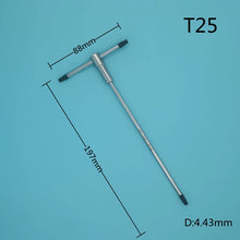 Load image into Gallery viewer, T-Shaped Torx Wrench Six-Flower Wrench CR-V High Hardness Alloy Steel Multi-Function Repair Tool Parts
