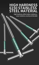 Load image into Gallery viewer, T/L 2.5/3/4/5/6/8/10mm Torx Screwdriver T Type Allen Hex Wrench Chrome Spanner T-shaped Hand Tool Extended T-Socket Wrench
