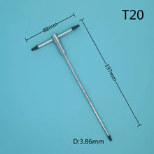 Load image into Gallery viewer, T-Shaped Torx Wrench Six-Flower Wrench CR-V High Hardness Alloy Steel Multi-Function Repair Tool Parts
